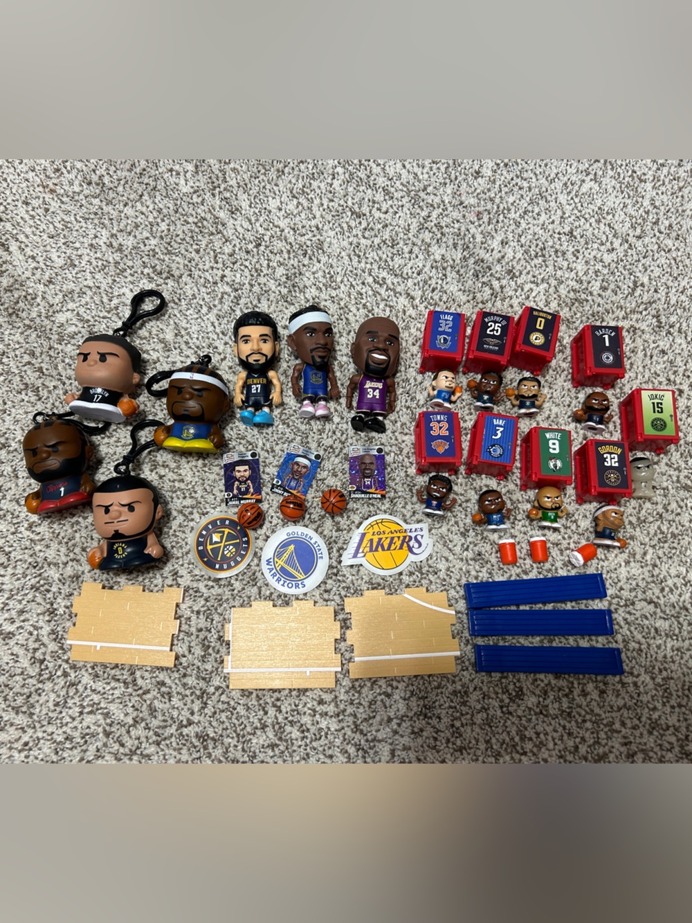 NBA SqueezyMates, TeenyMates, and Ballers Lot